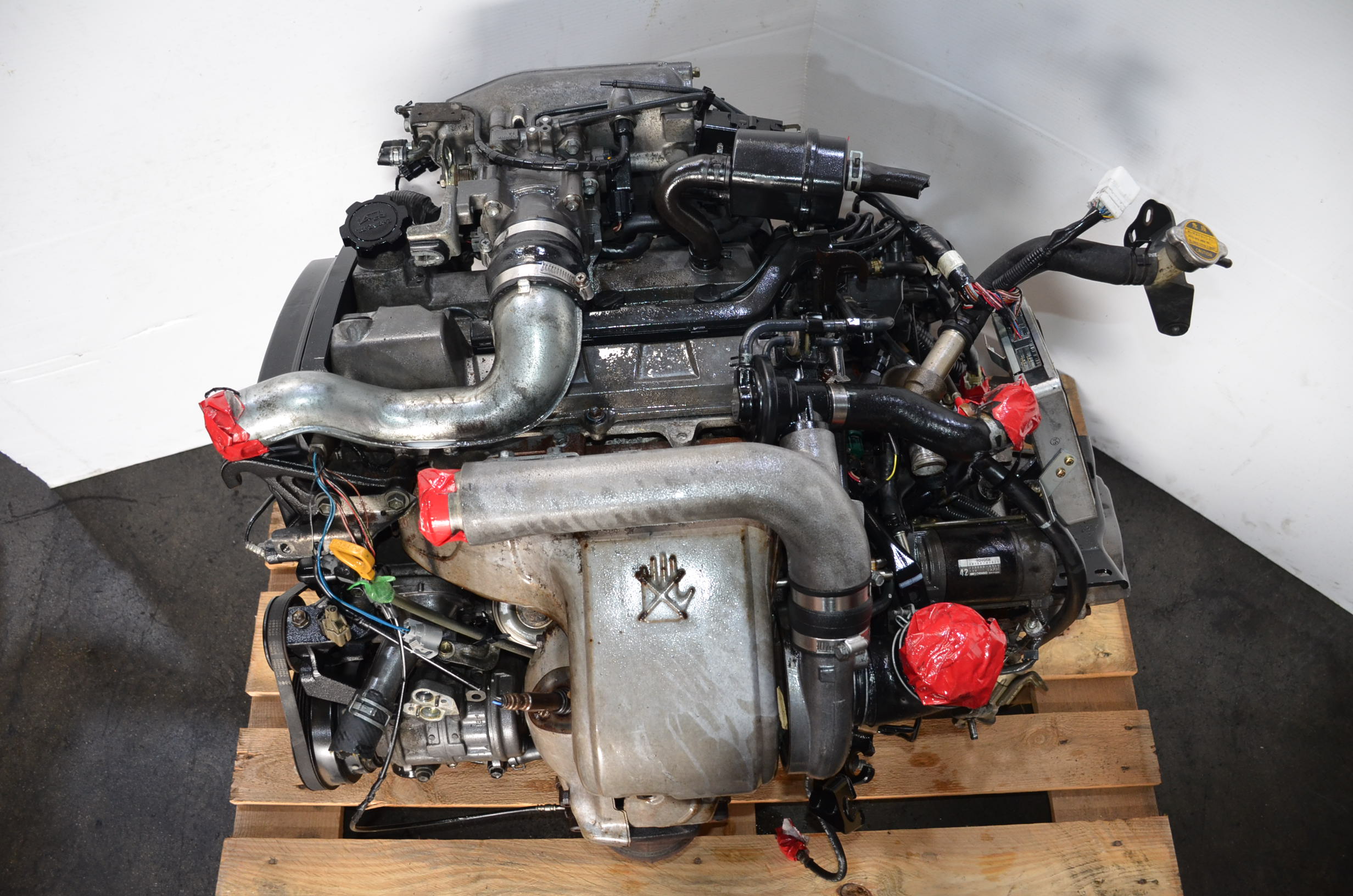 JDM 3S-GTE Toyota MR2 Turbo Engine 5 Speed LSD Manual Transmission ECU Low Miles
