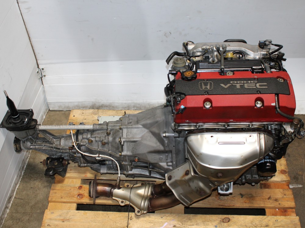 2000-2003 JDM HONDA S2000 2.0L ENGINE DOHC AP1 F20C1 WITH 6 SPEED MANUAL TRANSMISSION & ECU HARNESS