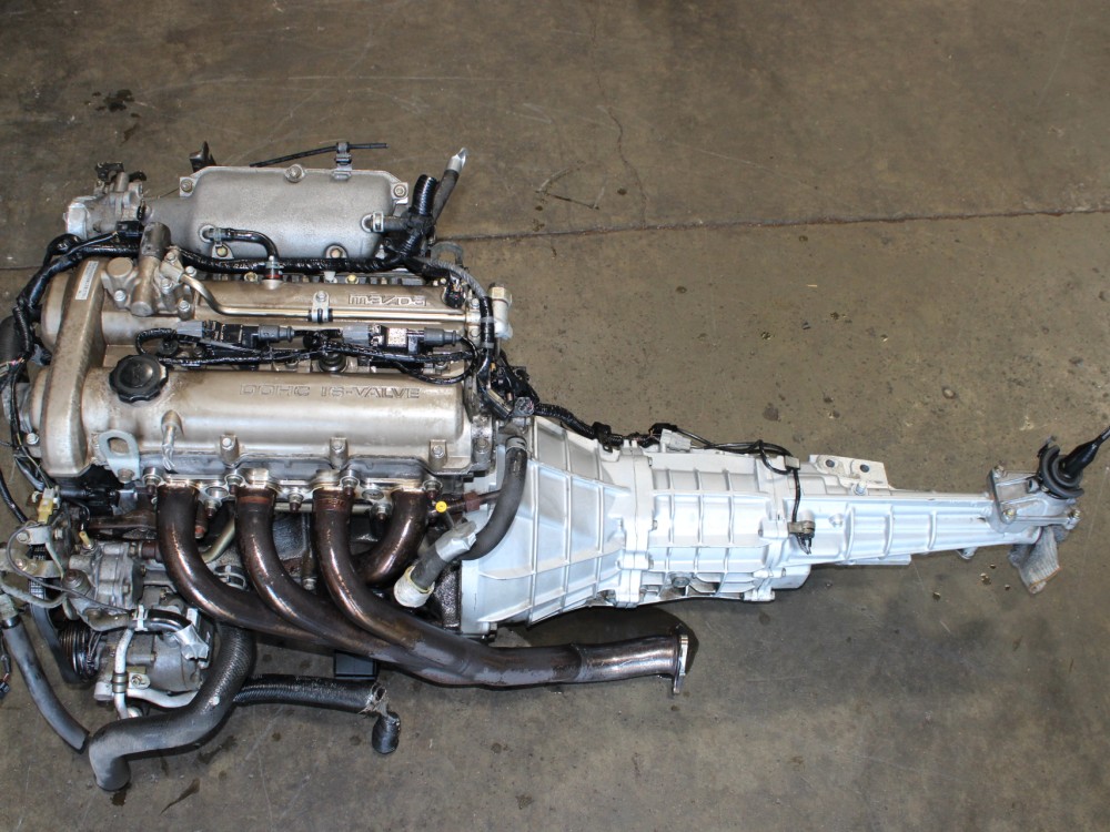 2001-2005 MAZDA MIATA MX-5 1.8L DOHC ENGINE WITH 6 SPEED MANUAL TRANS JDM BP